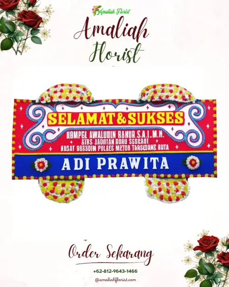 Papan Bunga Ucapan Selamat Mlatiharjo